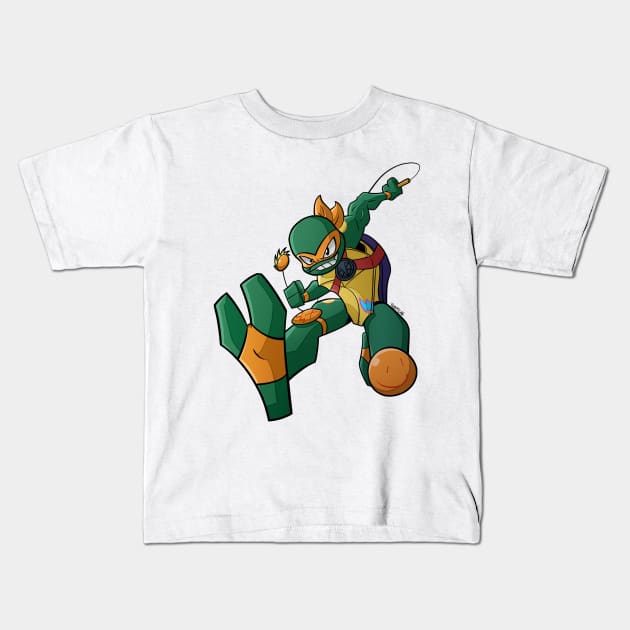 Mikey Kids T-Shirt by Aleina928